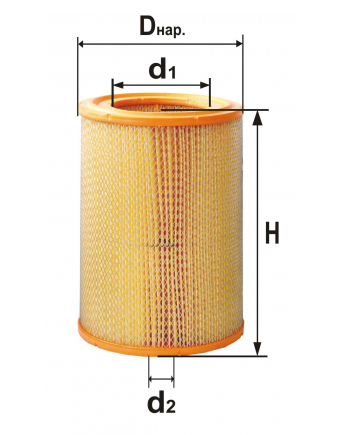 Фильтр воздушный DIFA 4307М+4307-01