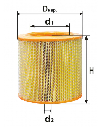 Фильтр воздушный DIFA 4309М