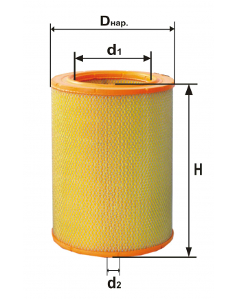 Фильтр воздушный DIFA 4328