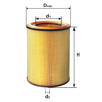 Фильтр воздушный DIFA 4346М