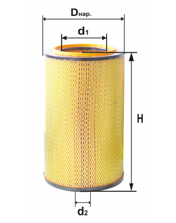 Фильтр воздушный DIFA 4354М
