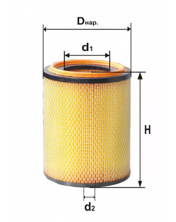 Фильтр воздушный DIFA 4375М