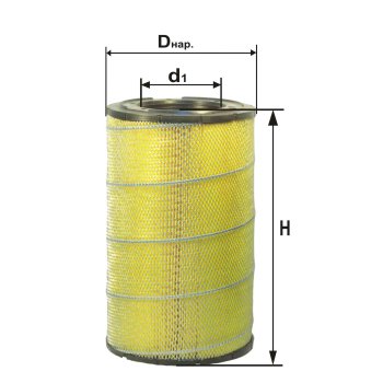 Фильтр воздушный DIFA 4391