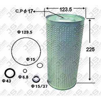 Масляный фильтр JS Asakashi OE608J