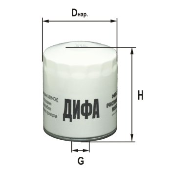 Фильтр масляный DIFA 5003
