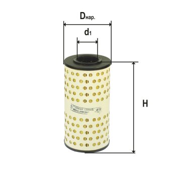 Фильтр масляный DIFA 5302.1К*