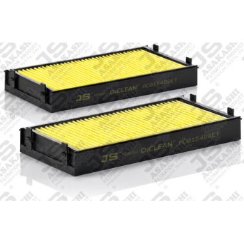 Фильтр салонный комплект O2CLEAN JS Asakashi AC0154BSET