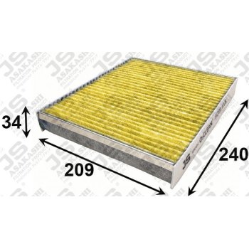 Фильтр салонный O2CLEAN JS Asakashi AC0111B