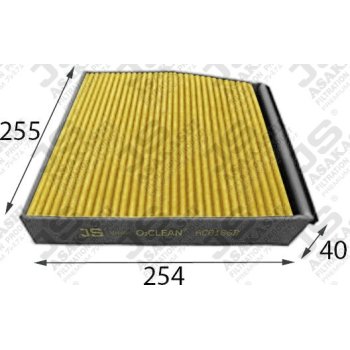 Фильтр салонный O2CLEAN JS Asakashi AC0186B
