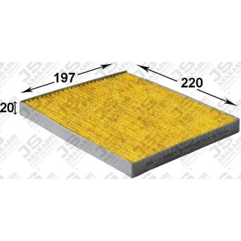 Фильтр салонный O2CLEAN JS Asakashi AC1503B