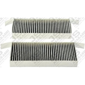 Фильтр салонный угольный комплект JS Asakashi AC0238CSET