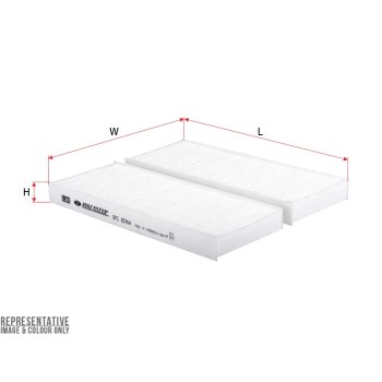 Фильтр салонный Sure Filter SFC 25764