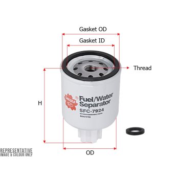 Фильтр топливный Sakura SFC7924