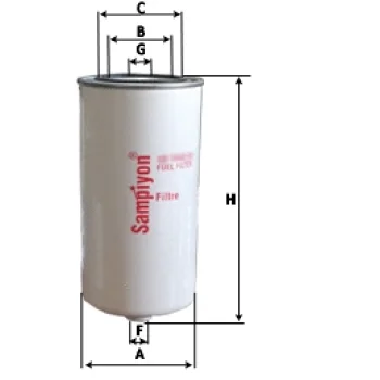 SAMPIYON FILTER CS 1674 M