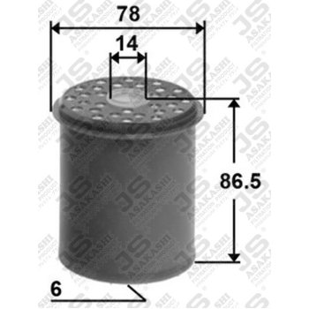Фильтр топливный элемент JS Asakashi FE1008
