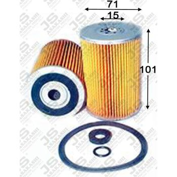 Фильтр топливный элемент JS Asakashi FE601J