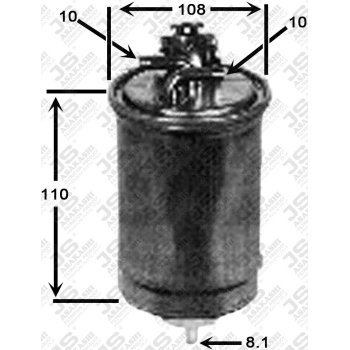 Фильтр топливный JS Asakashi FS0012