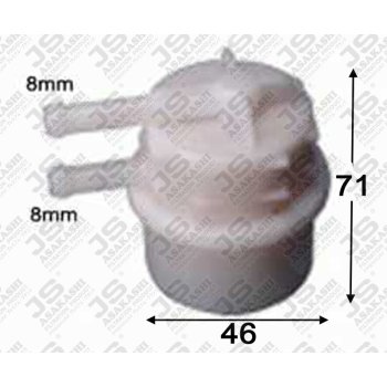 Фильтр топливный JS Asakashi FS1005