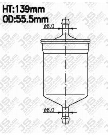 Фильтр топливный JS Asakashi FS2022