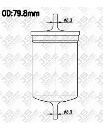 Фильтр топливный JS Asakashi FS2031