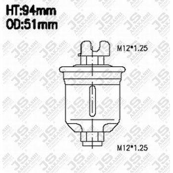 Фильтр топливный JS Asakashi FS3064