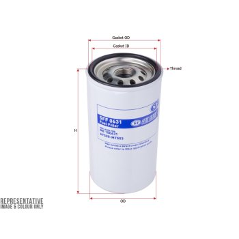 Фильтр топливный Sure Filter SFF 0631