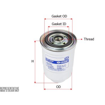Фильтр топливный Sure Filter SFF0900*