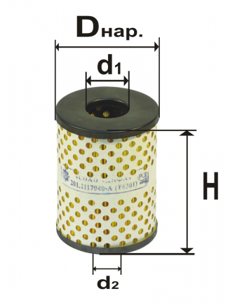 Фильтр топливный DIFA 6301M
