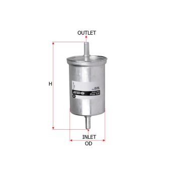 Фильтр топливный Sure Filter SFS7732