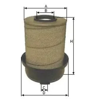SAMPIYON FILTER CH 1370 1