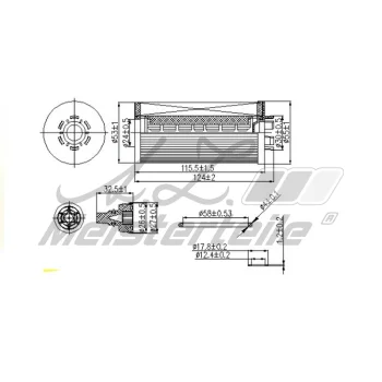 A.Z. Meisterteile AZMT-41-040-1342