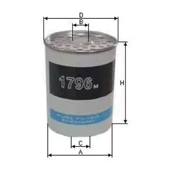 SAMPIYON FILTER CE 1796 M