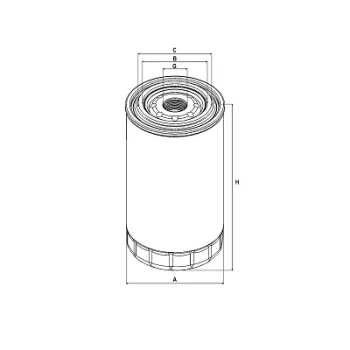 SAMPIYON FILTER CS 1625