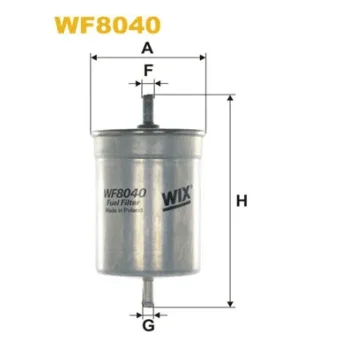 WIX FILTERS WF8040