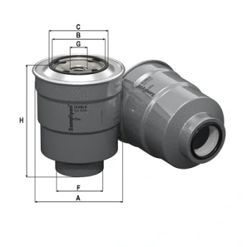 SAMPIYON FILTER CS 0206 M