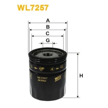 WIX FILTERS WL7257