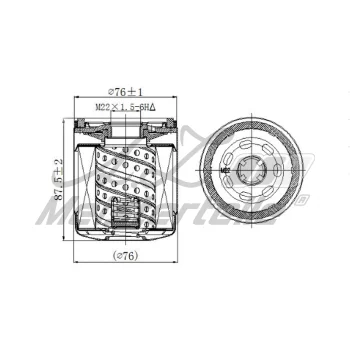 A.Z. Meisterteile AZMT-41-040-1334