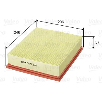 VALEO MX 585124