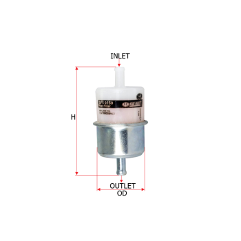 Фильтр топливный Sure Filter SFS0150
