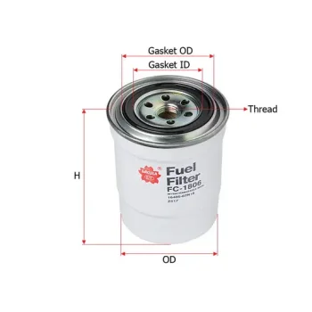 Sakura Filters AU FC-1806