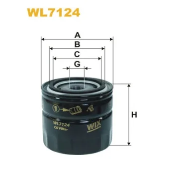 WIX FILTERS WL7124