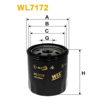 WIX FILTERS WL7172