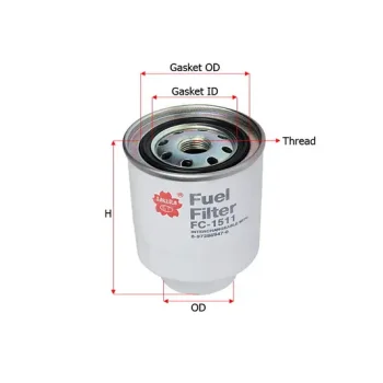 Sakura Filters AU FC-1511
