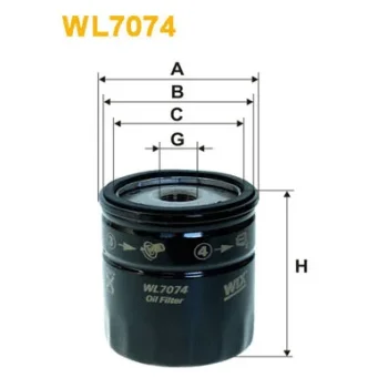 WIX FILTERS WL7074