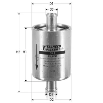 TECNECO FILTERS GAS13