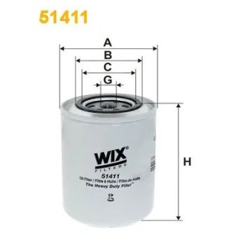 WIX FILTERS 51411