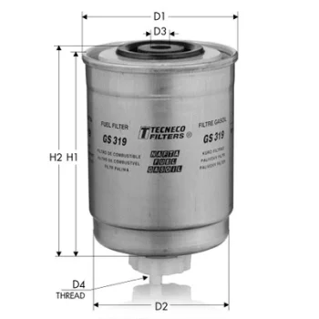 TECNECO FILTERS GS319
