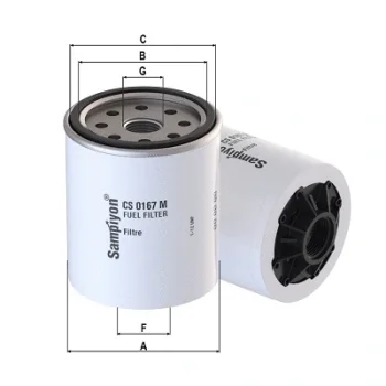 SAMPIYON FILTER CS 0167 M