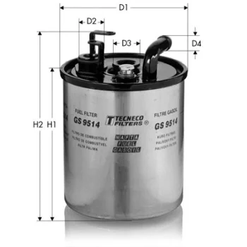 TECNECO FILTERS GS9514