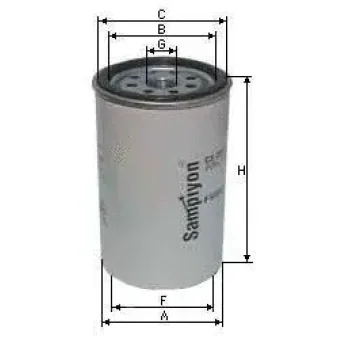 SAMPIYON FILTER CS 1441 M8